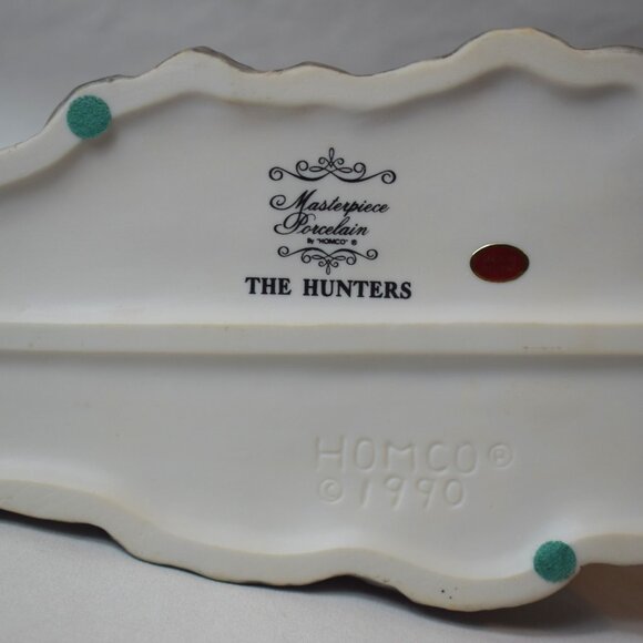 Vintage 1990 Home Interiors Homco The Hunters Figurine - Picture 6 of 6